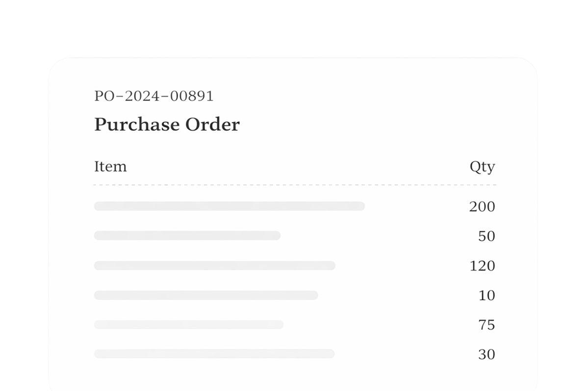 Order Entry
